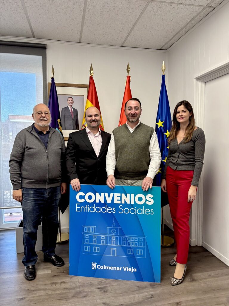 Colmenar Viejo firma un nuevo convenio con ASPRODICO