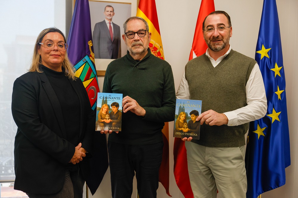 Diego Pedrosa presenta su libro "El Caminante" en Colmenar Viejo