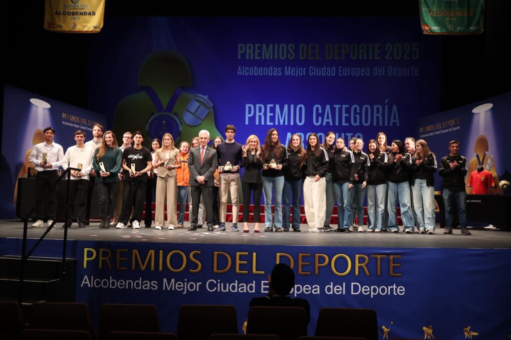 Vicente del Bosque, Marcelo y la Fundación Atlético de Madrid, Premios del Deporte 2025 ‘Alcobendas Ciudad Europea del Deporte’