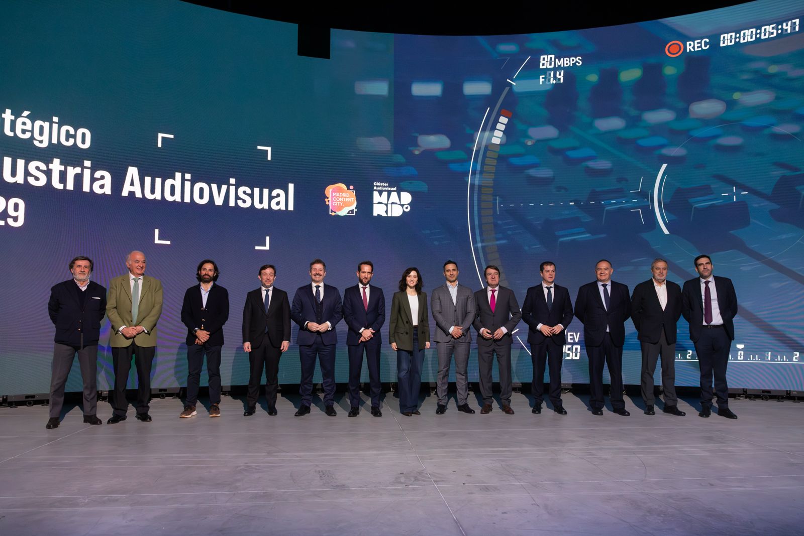 Díaz Ayuso presenta en Tres Cantos Plan Estratégico de la Industria Audiovisual