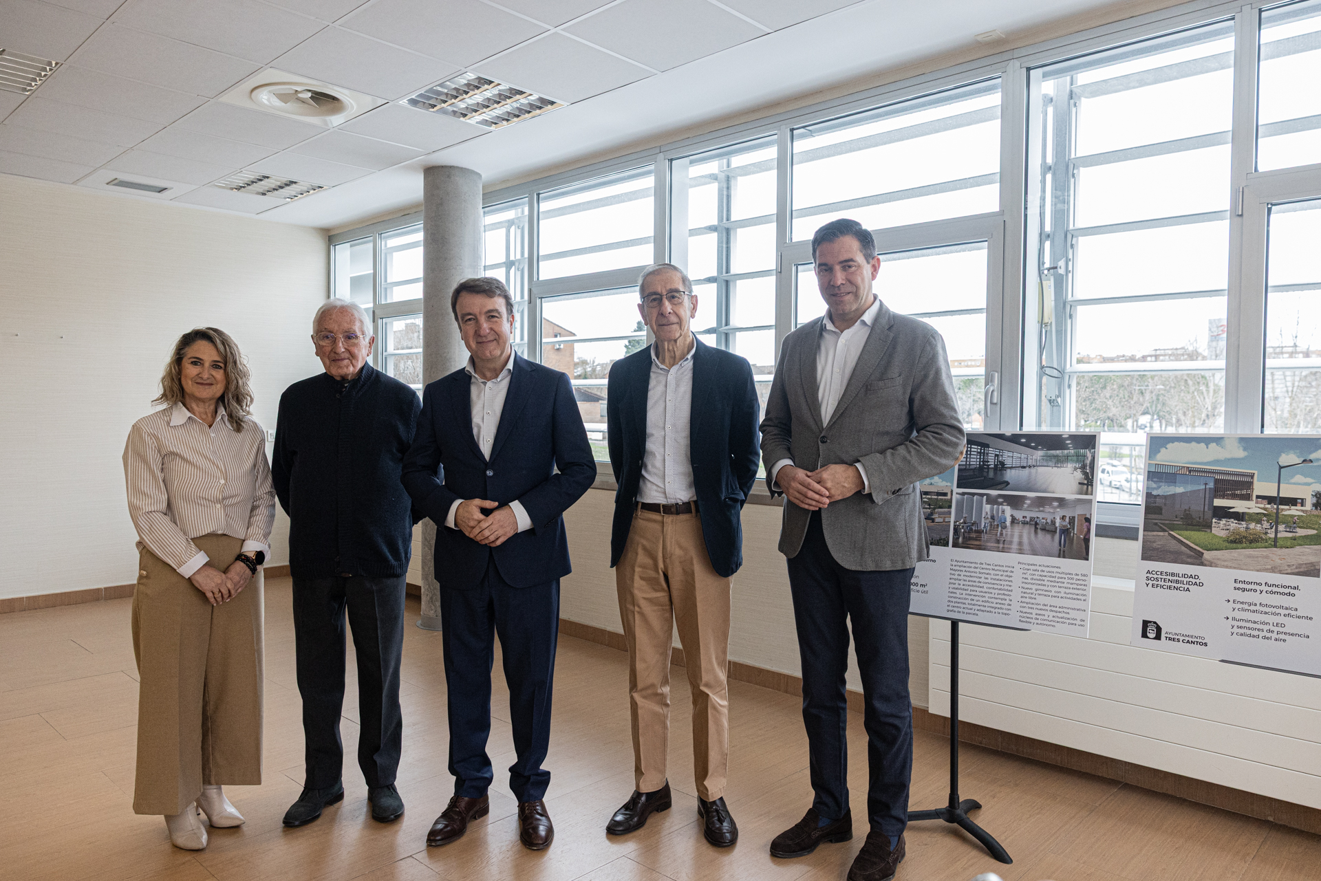 Tres Cantos invierte 2,7M€ en ampliar el Centro Municipal de Mayores