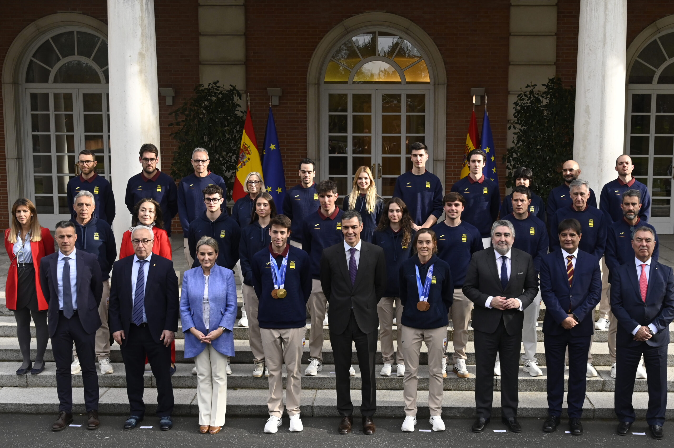 Pedro Sánchez recibe al equipo español de los Juegos Olímpicos de Invierno 2026