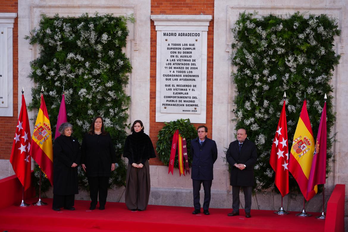 CAM recuerda a las víctimas del 11M en el 22 aniversario atentado terrorista