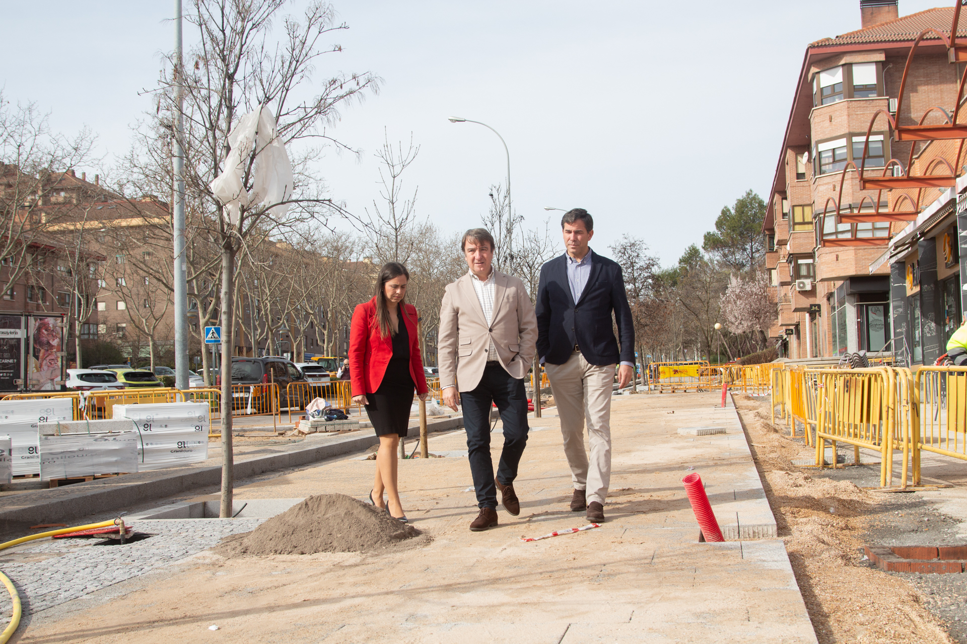 En marcha la renovación integral de Avenida de Viñuelas en Tres Cantos