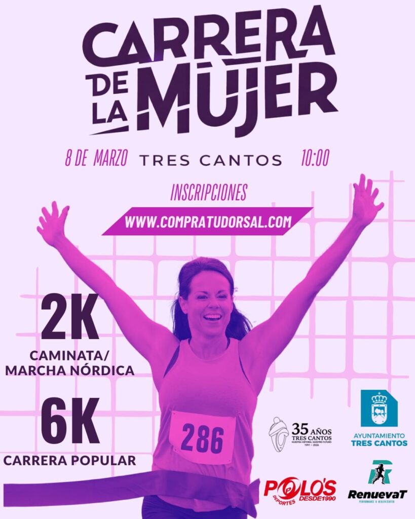 Tres Cantos celebra la Semana de la Mujer con una agenda variada