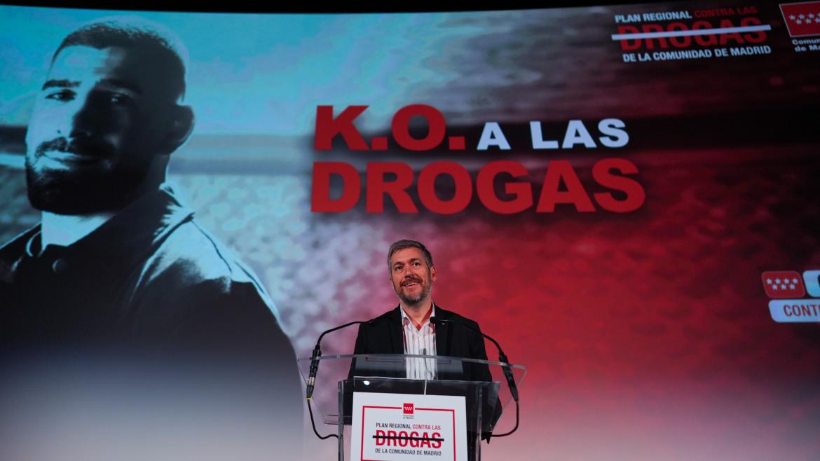 CAM presenta campaña K.O. a las drogas para concienciar a los jóvenes