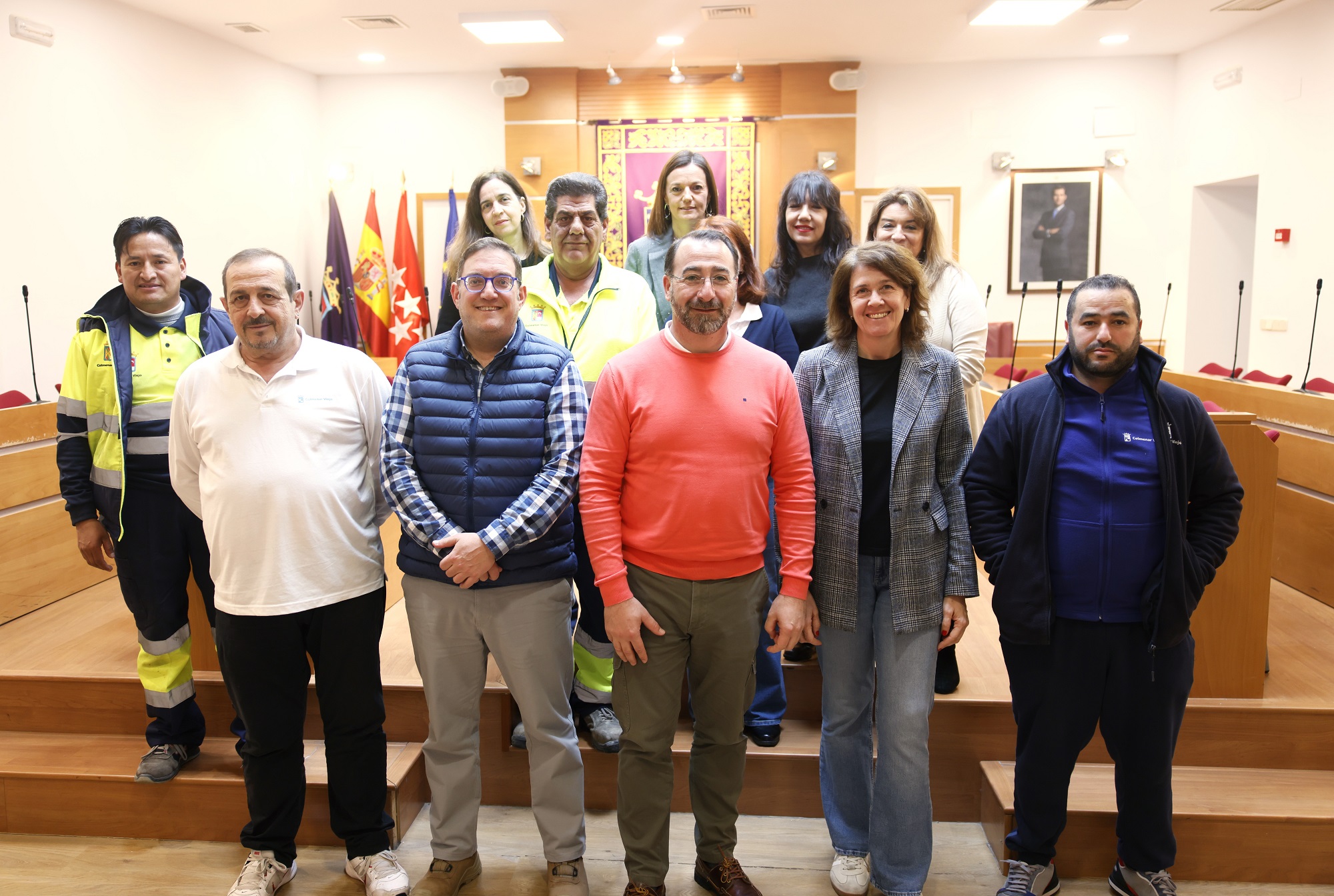 Colmenar Viejo recibe 22 trabajadores del Programa Empleo y Formación