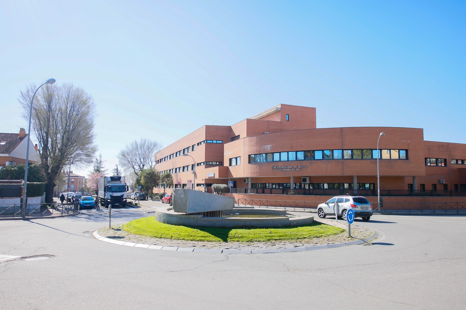 Obras de remodelación entorno Centro de Salud Sur Colmenar Viejo