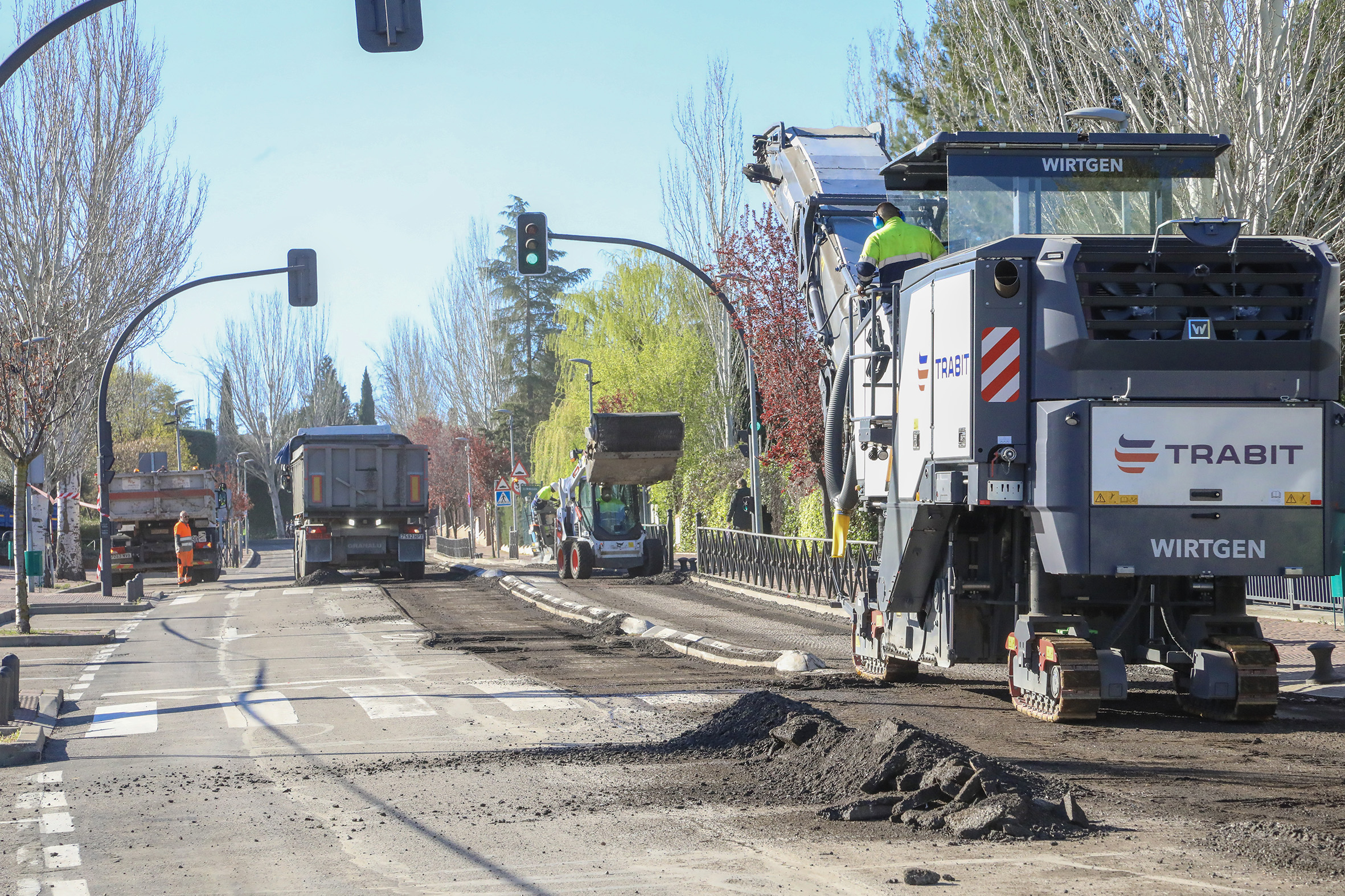 Alcobendas inicia la segunda fase Operación Asfalto 2025-27
