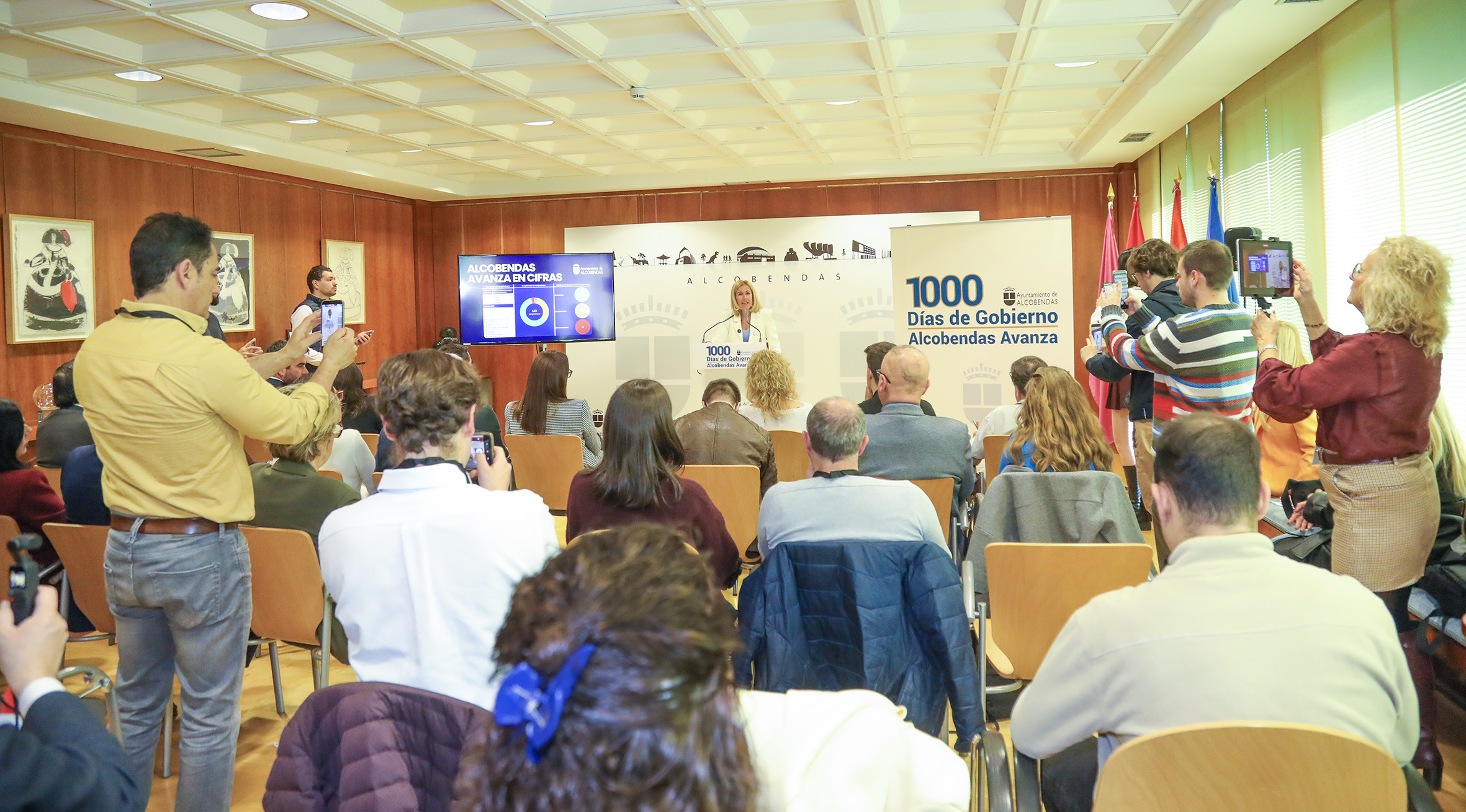 Alcobendas presenta balance de los primeros 1.000 días de Gobierno