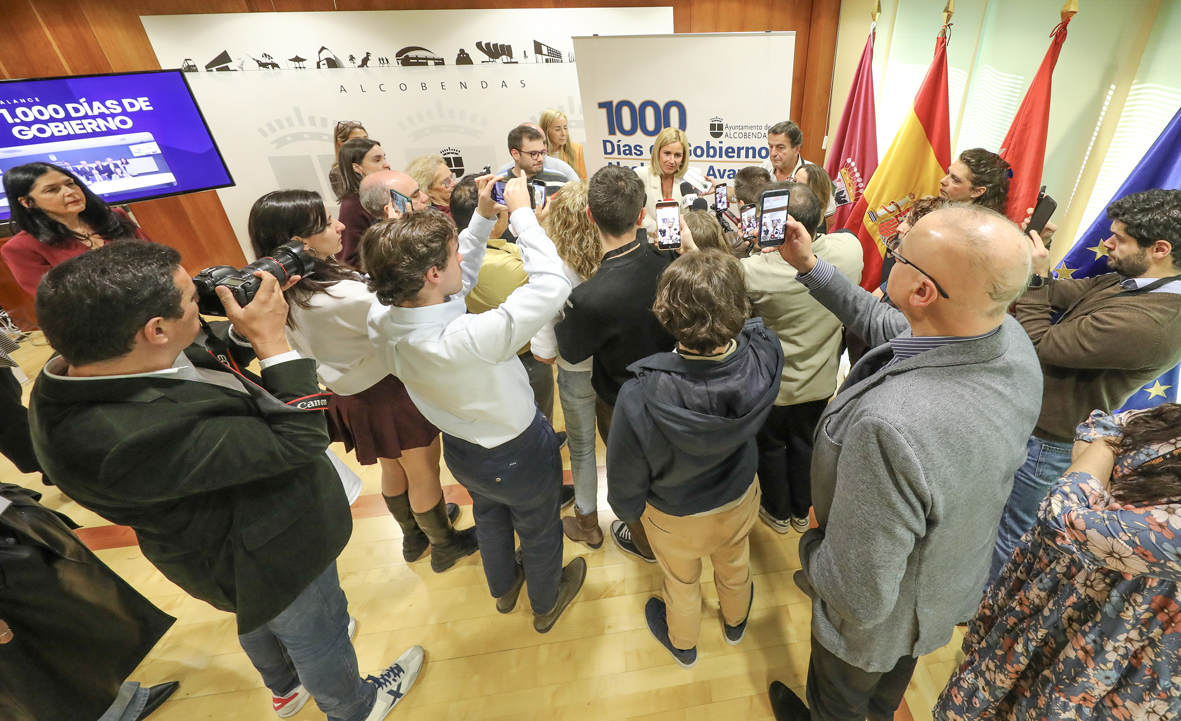 Alcobendas presenta balance de los primeros 1.000 días de Gobierno