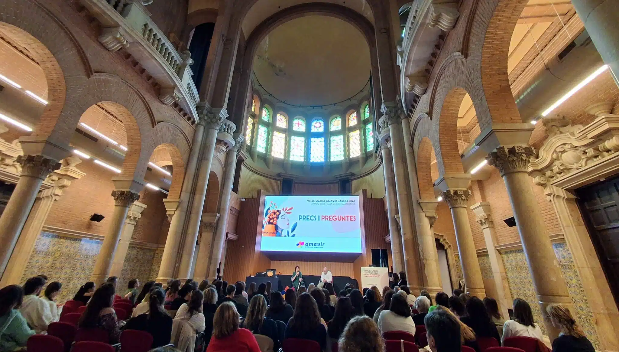 Irene Villa y Fernando Tobías, protagonistas de la VII Jornada Amavir Barcelona