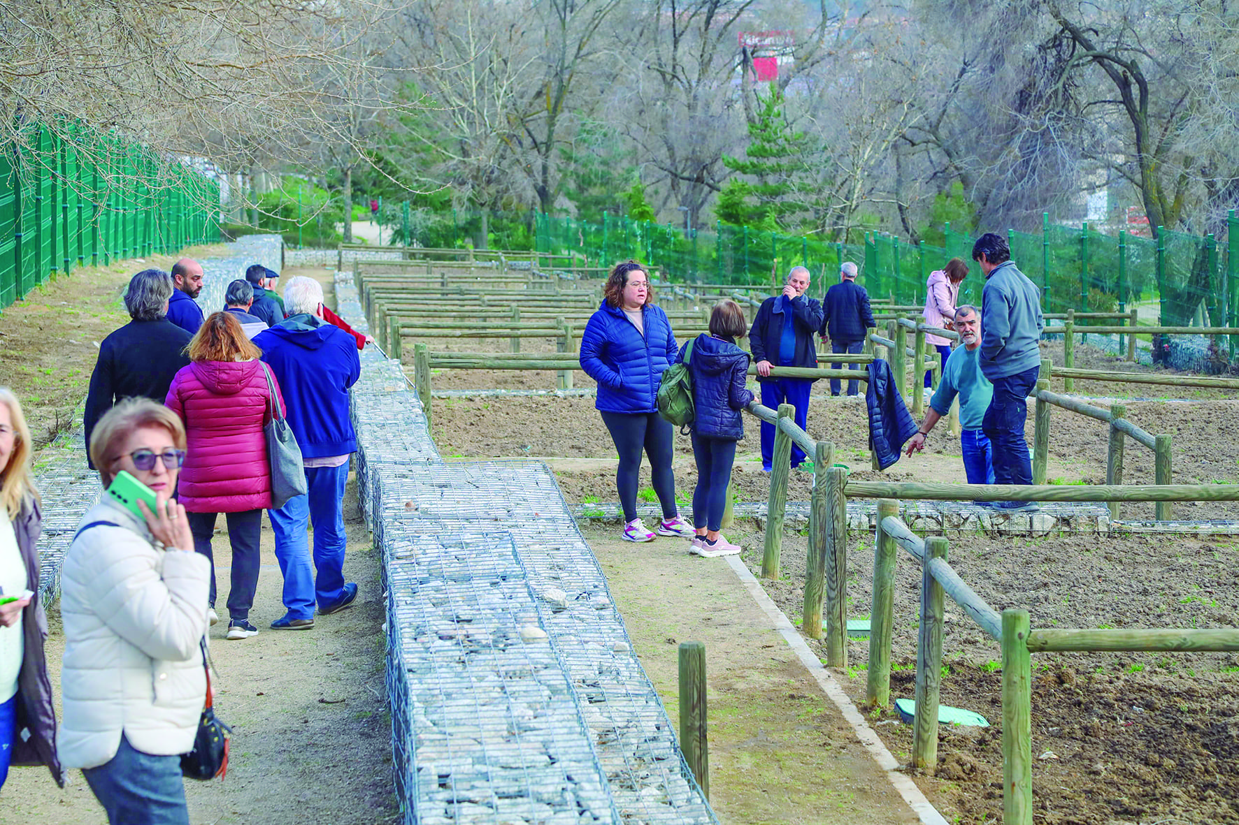 Alcobendas entrega los primeros Huertos Urbanos en Parque de Andalucia