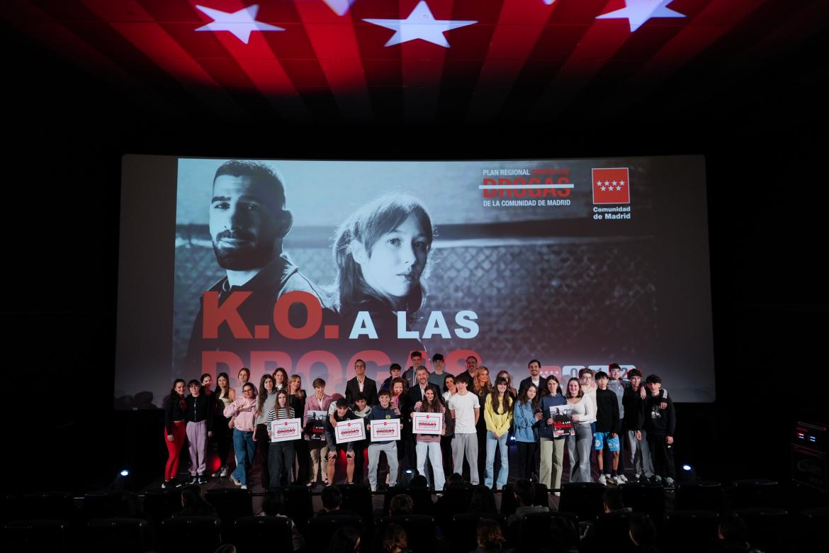 CAM presenta campaña K.O. a las drogas para concienciar a los jóvenes