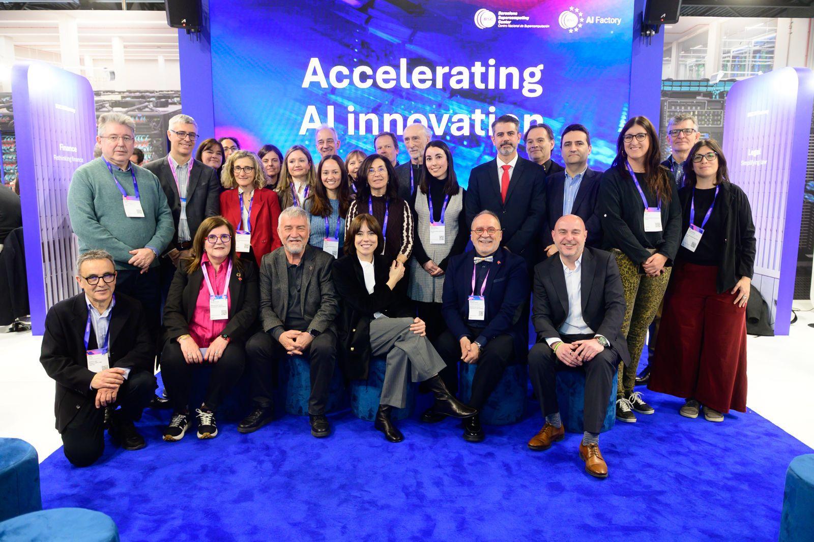 Diana Morant visita el Mobile World Congress Barcelona 2026