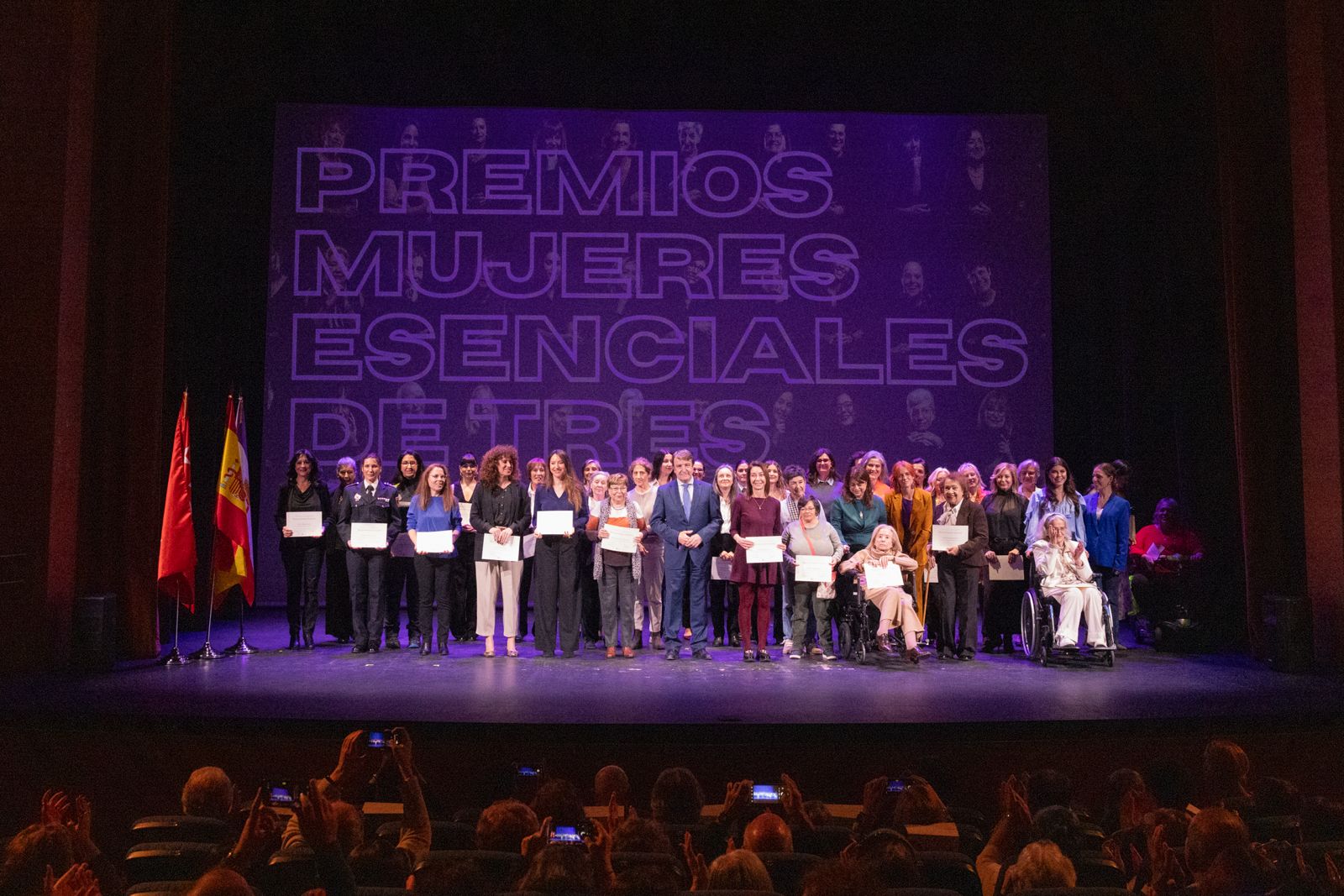 Tres Cantos entrega los Premios a las Mujeres Esenciales 2026