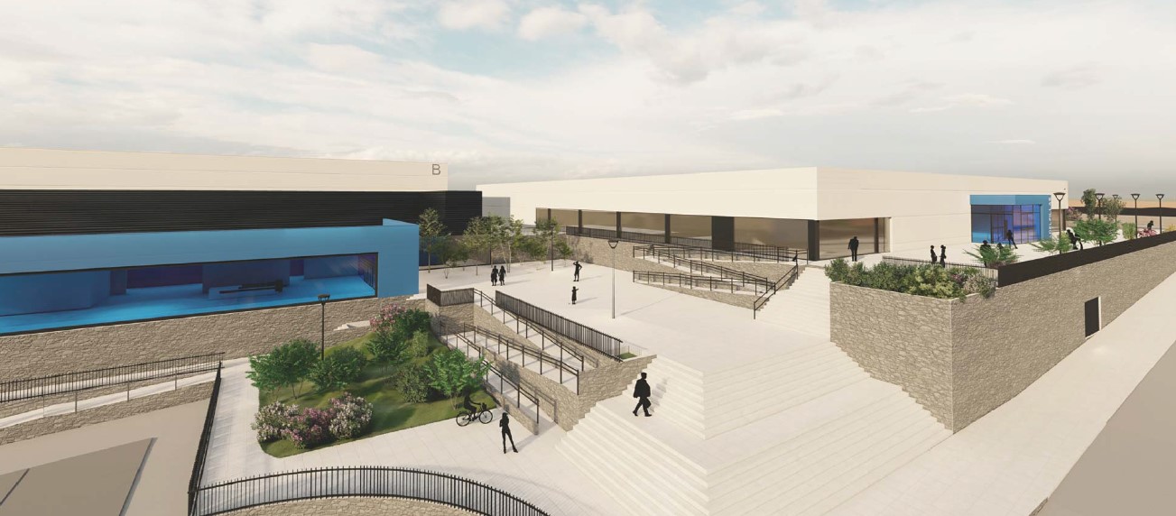 Primeros pasos de la nueva ciudad deportiva Las Adelfillas en Colmenar Viejo