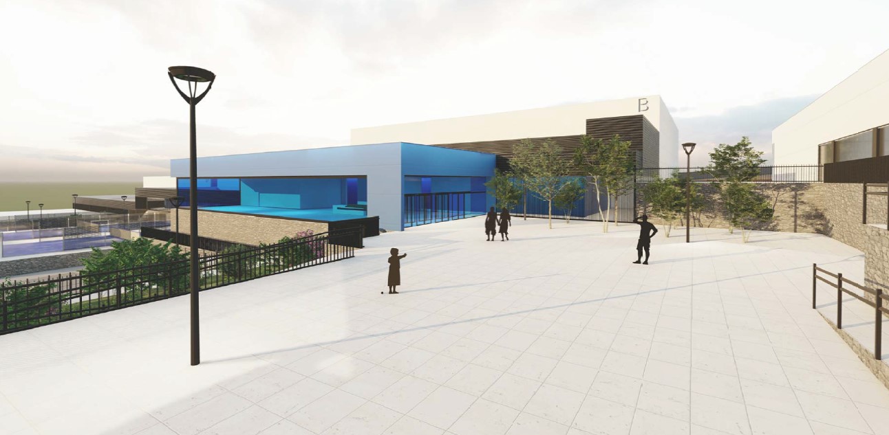 Primeros pasos de la nueva ciudad deportiva Las Adelfillas en Colmenar Viejo