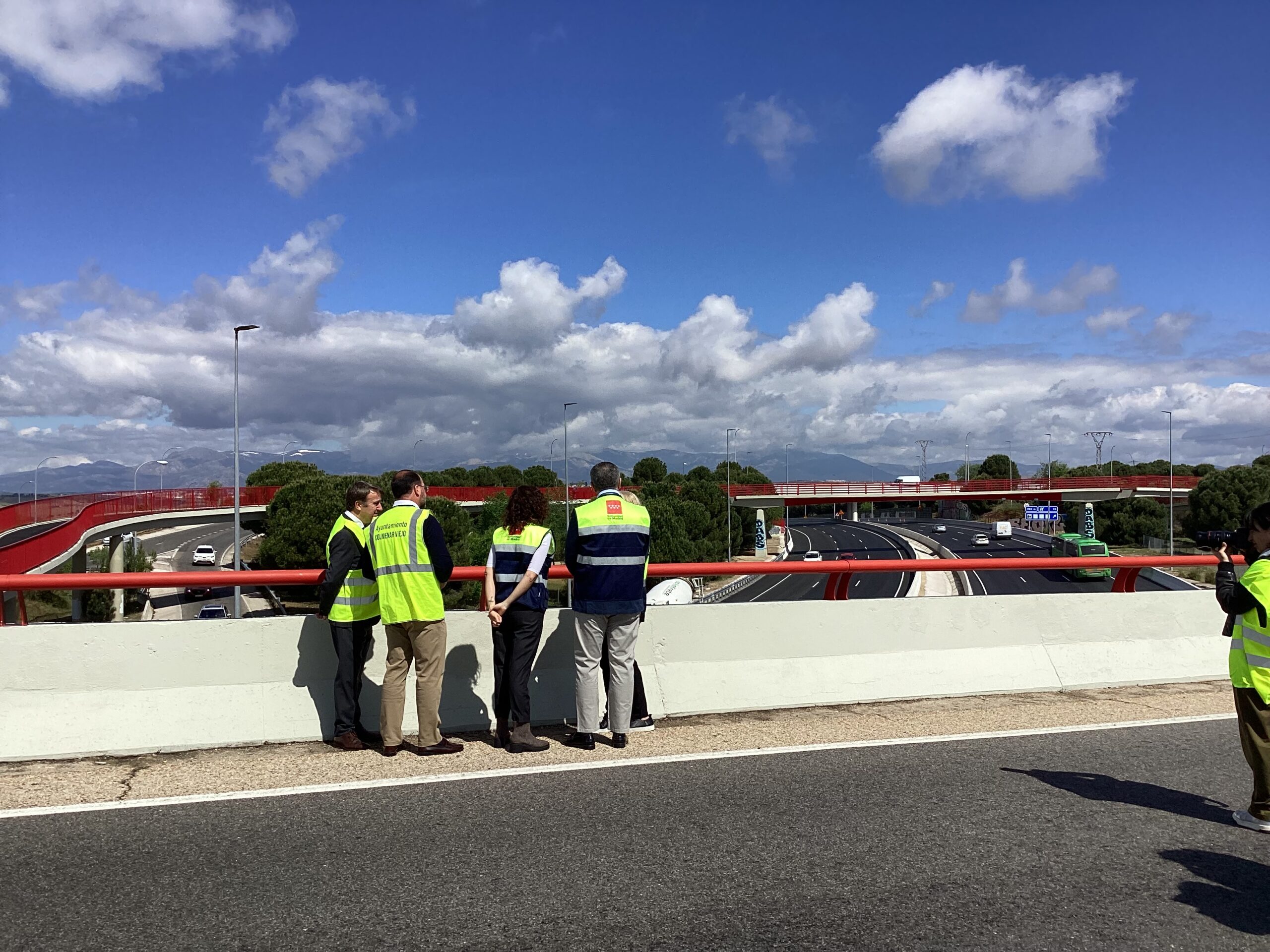 Díaz Ayuso inaugura el primer tramo de ampliación de la M-607