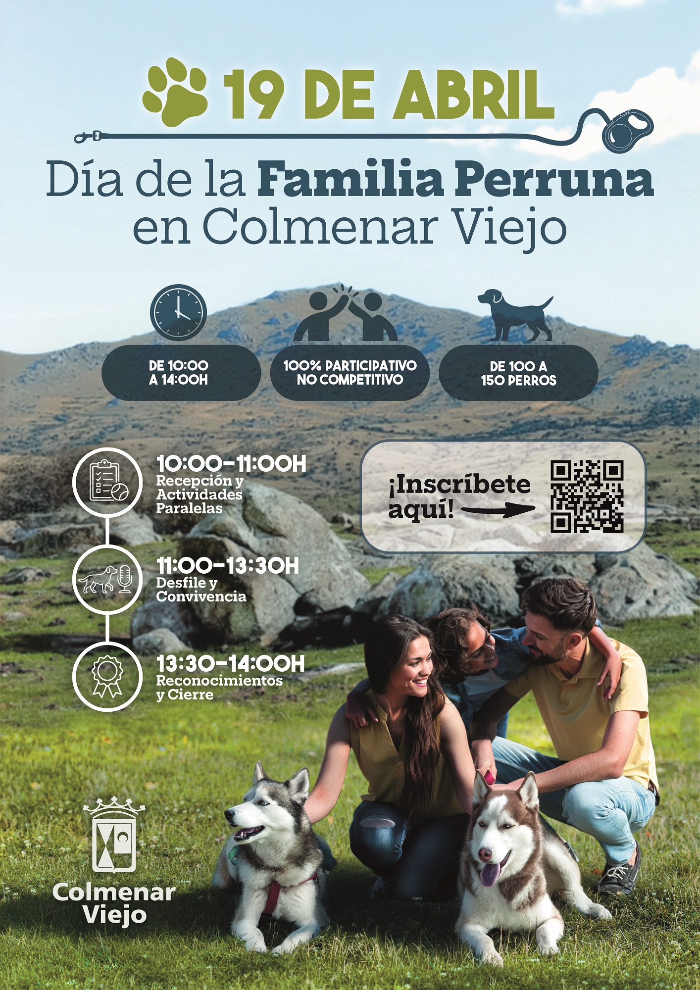 Colmenar Viejo celebra el Día de la Familia Perruna 19 de abril