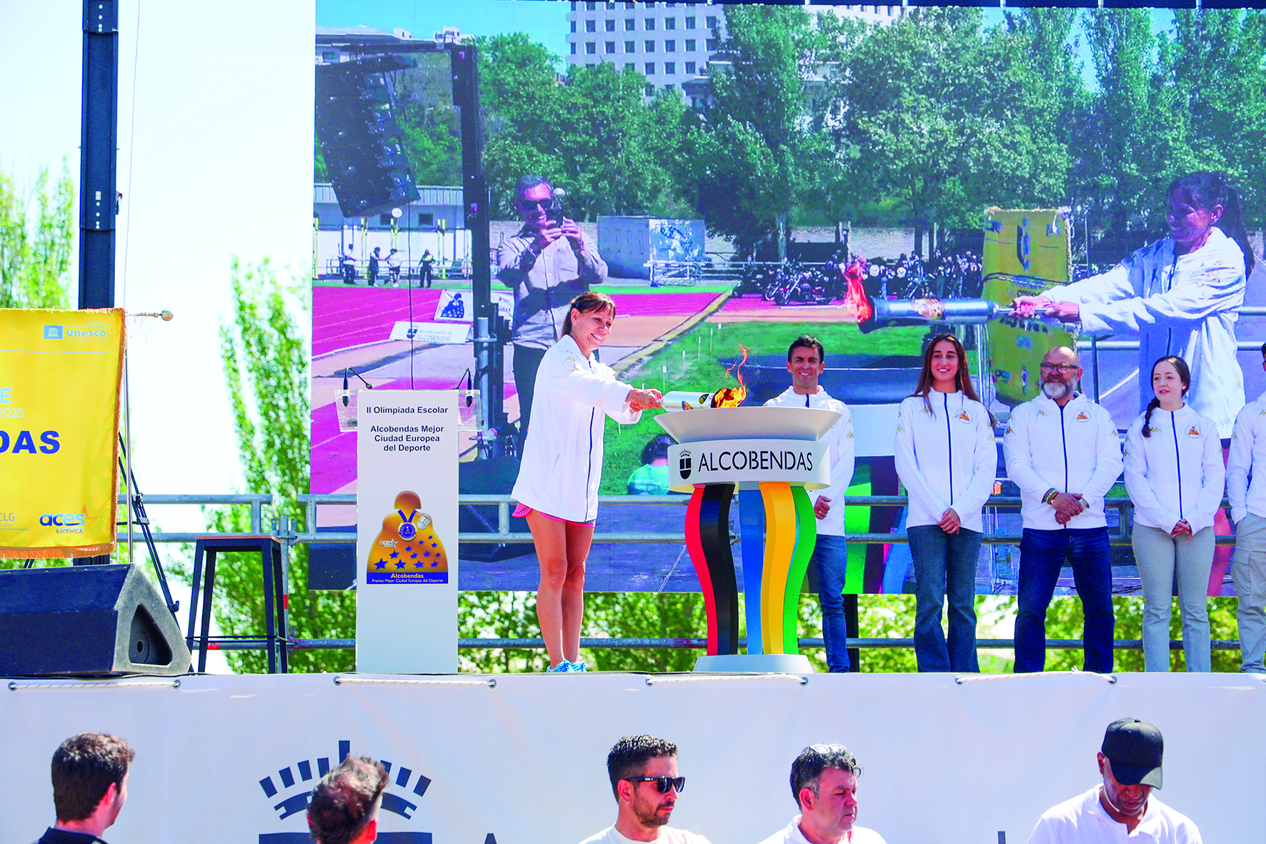 Esfuerzo y compañerismo en la II Olimpiada Escolar de Alcobendas