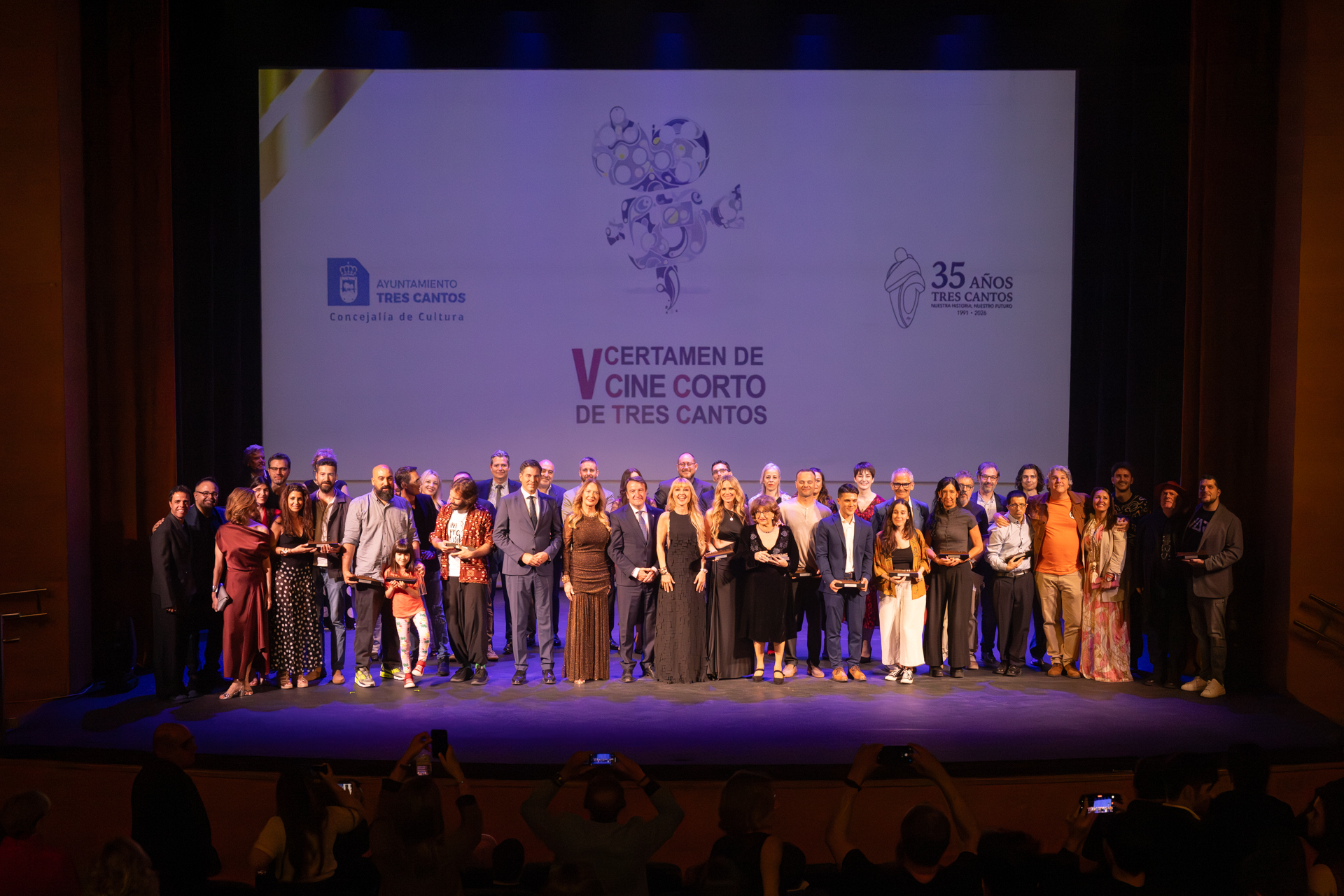 Tres Cantos entrega los premios del V Certamen de Cine Corto