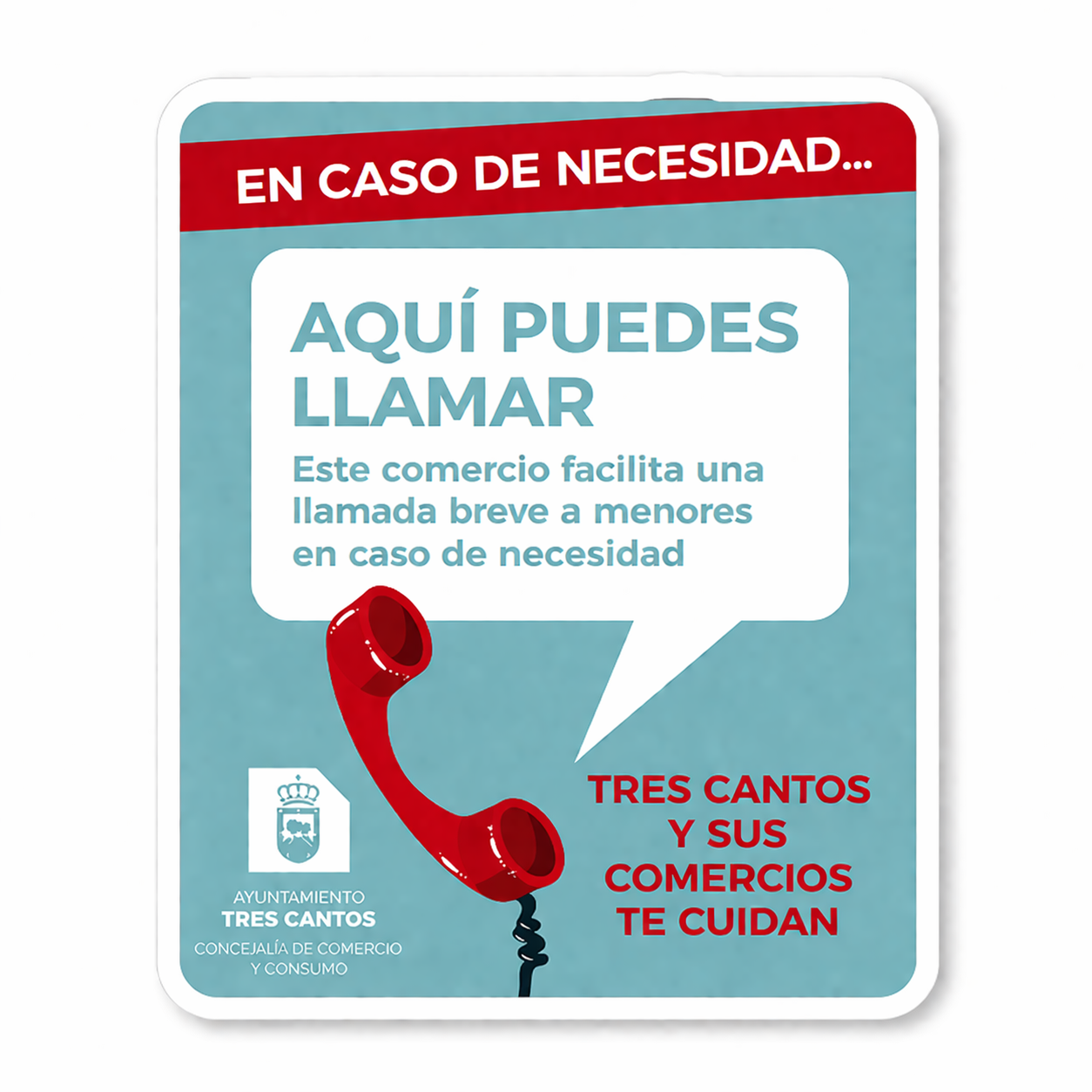 Tres Cantos activa una red de comercios seguros para los menores