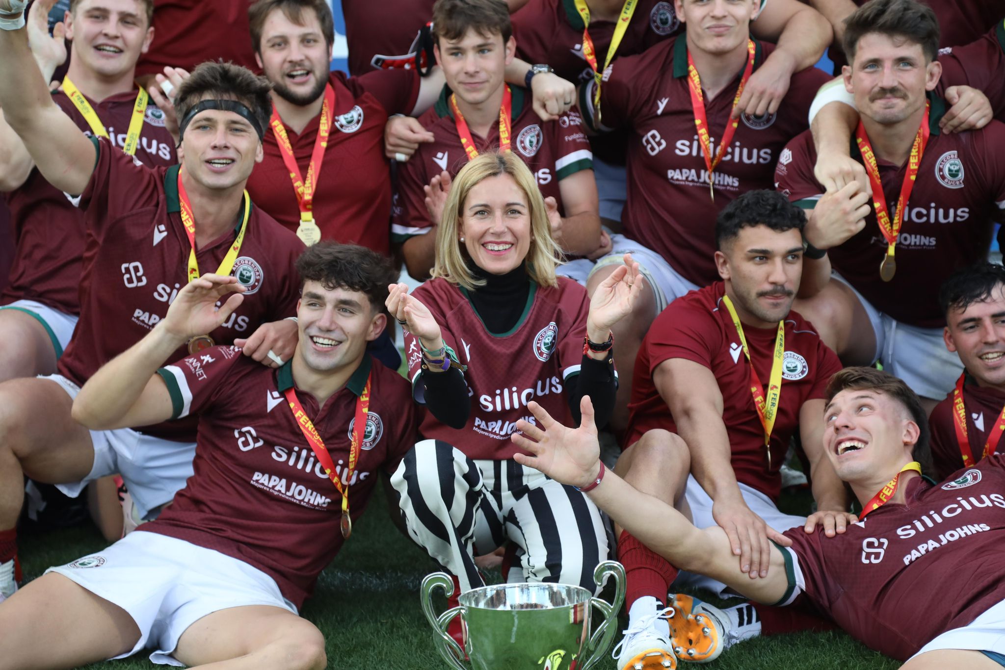 Silicius Alcobendas Rugby, conquista su cuarta Copa del Rey