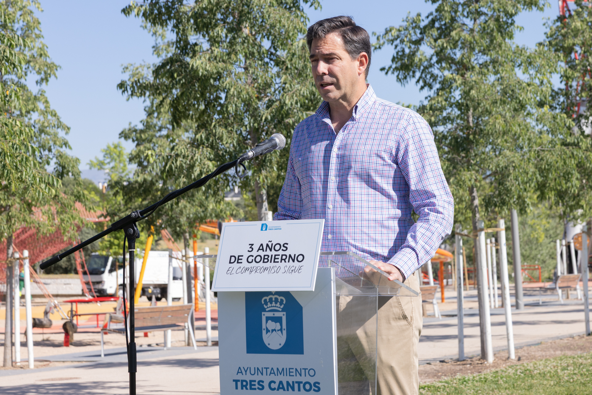 Gobierno de Tres Cantos hace balance de tres años de gestión