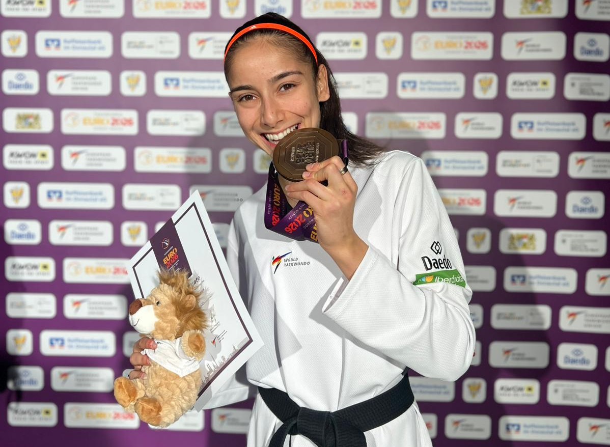 Adriana Cerezo, Hankuk Sanse, medalla bronce campeonato Europa