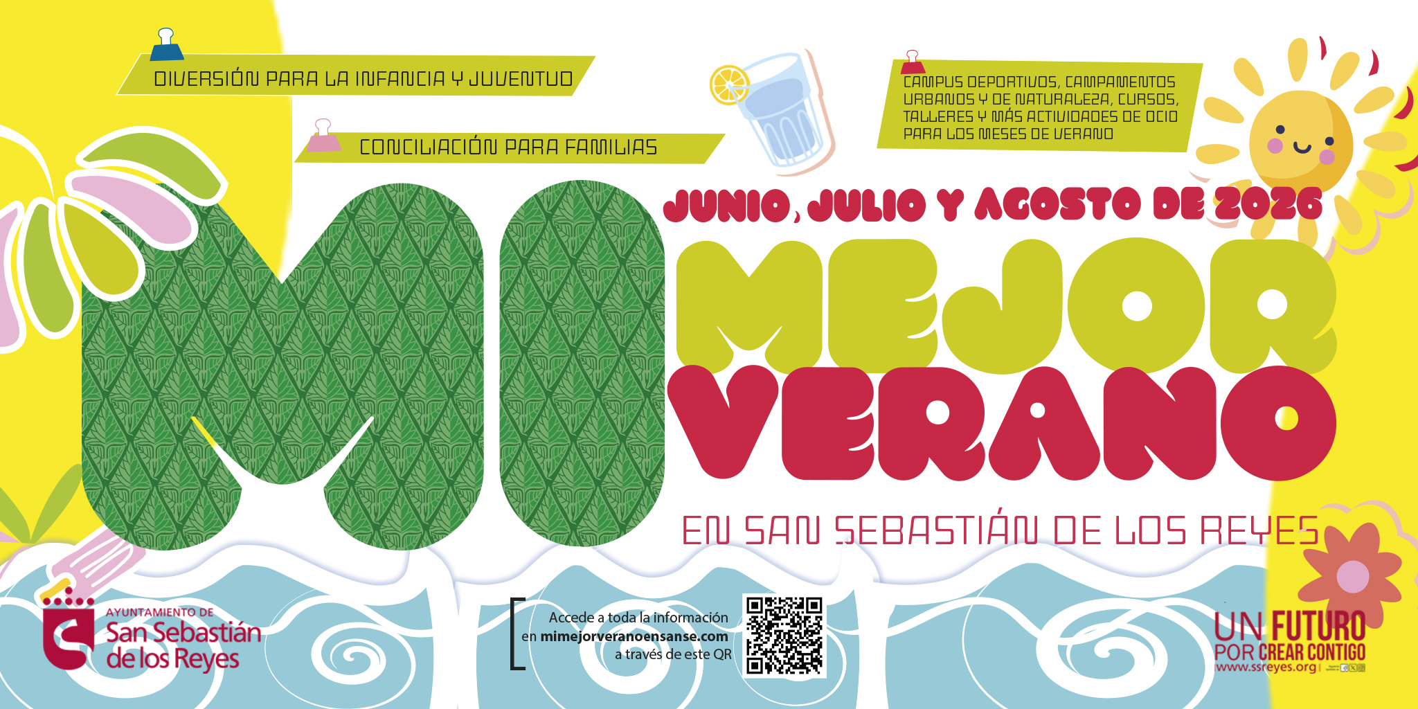 San Sebastián de los Reyes presenta el Plan "Mi mejor verano"