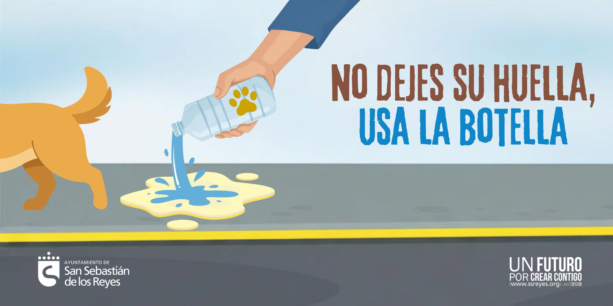 Sanse presenta la campaña "No dejes su huella, usa la botella"