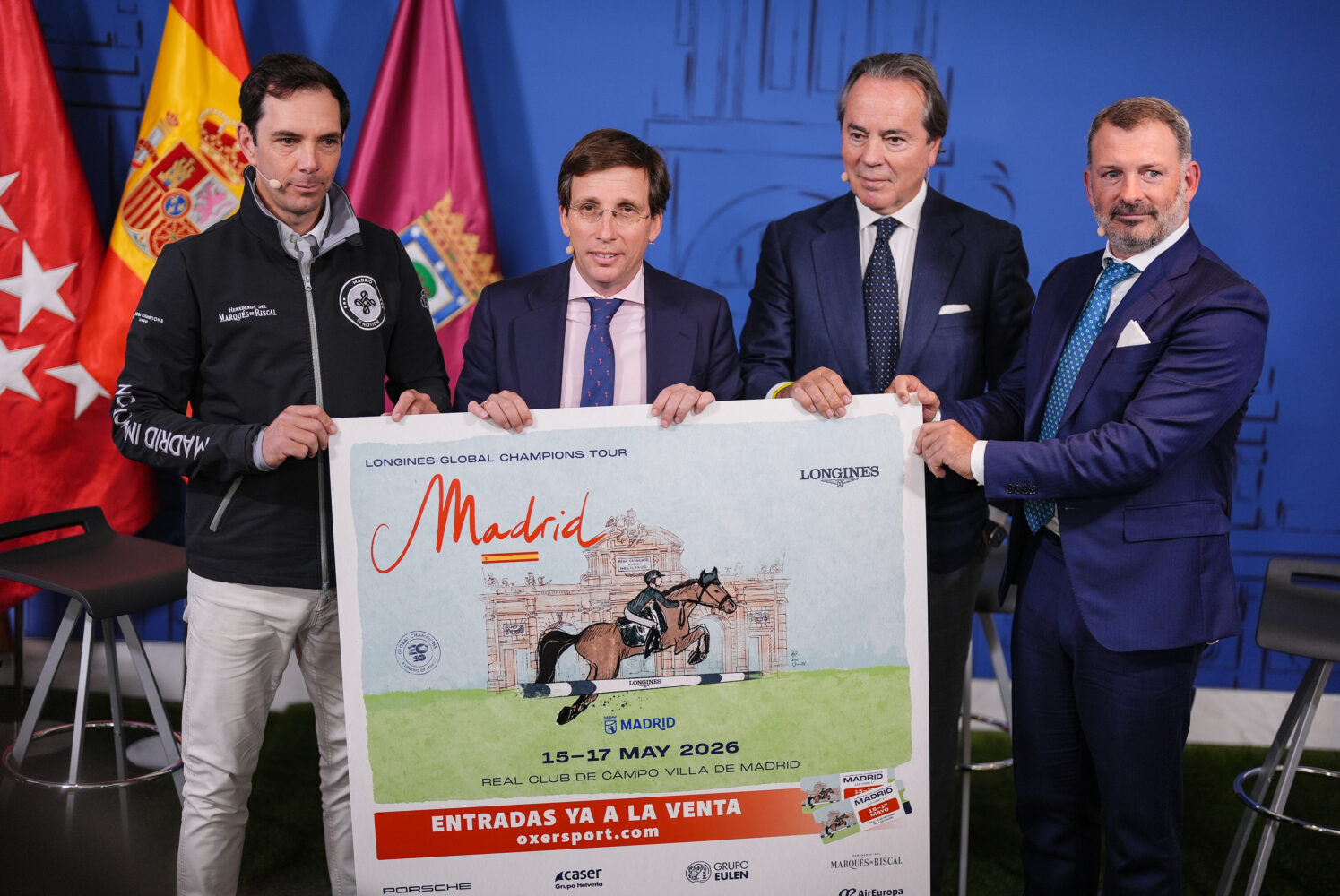 Madrid acoge el Concurso Internacional de Saltos del 15 al 17 Mayo