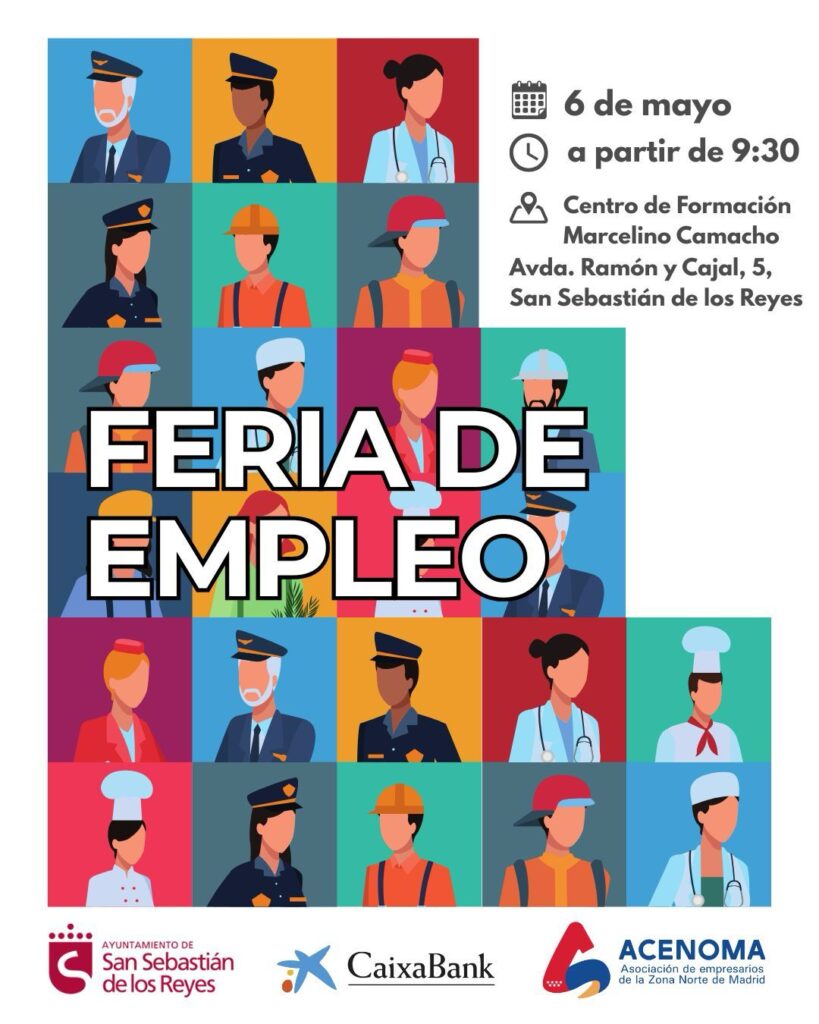 ACENOMA y Ayuntamiento Sanse impulsan la Feria de Empleo