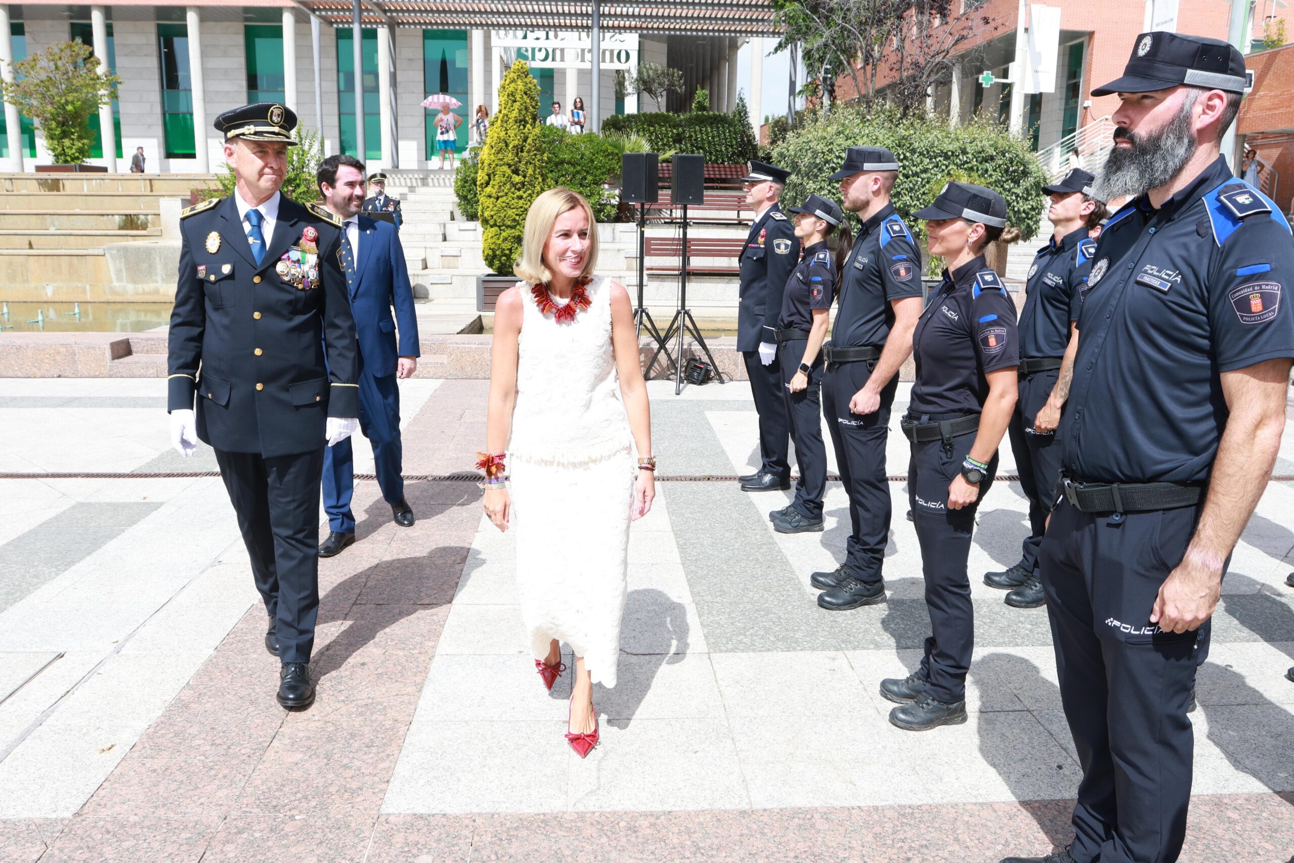 Alcobendas rinde homenaje a su Policía Local el dia de su patrón