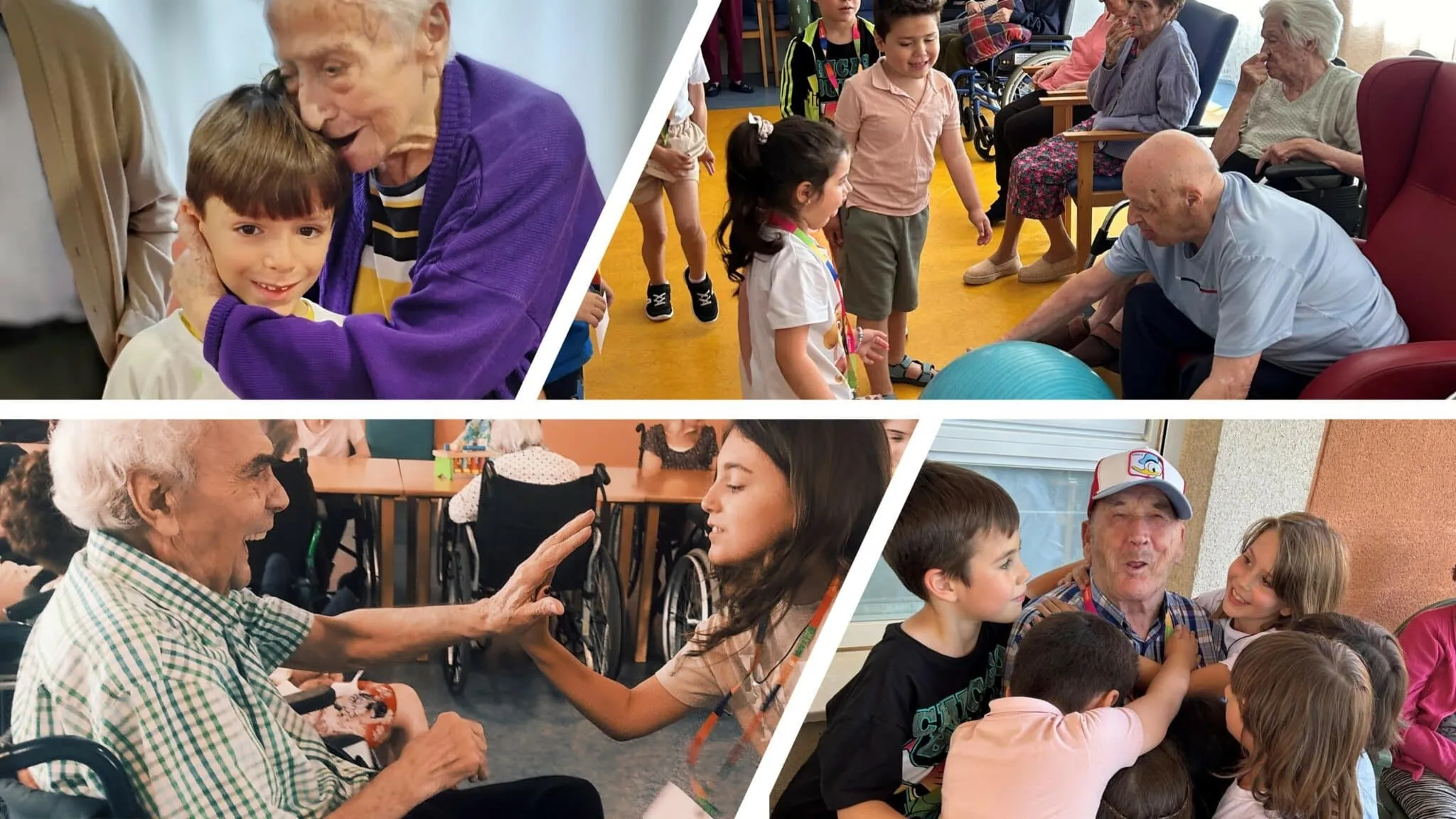 Residencias AMAVIR celebran sus campamentos intergeneracionales de verano “De acampada con mis abuelos”