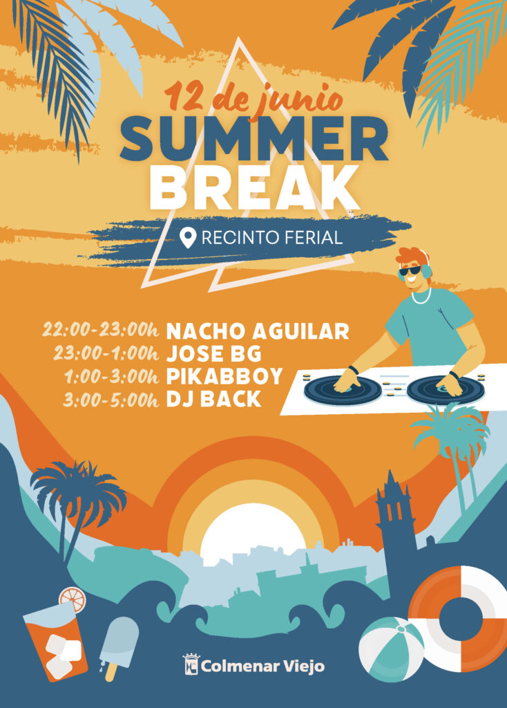 Summer Break Colmenar Viejo celebra el fin de los exámenes y la llegada del verano