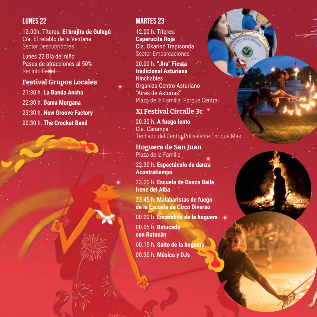 Tres Cantos celebra las Fiestas Patronales de San Juan del 18 al 24 de Junio