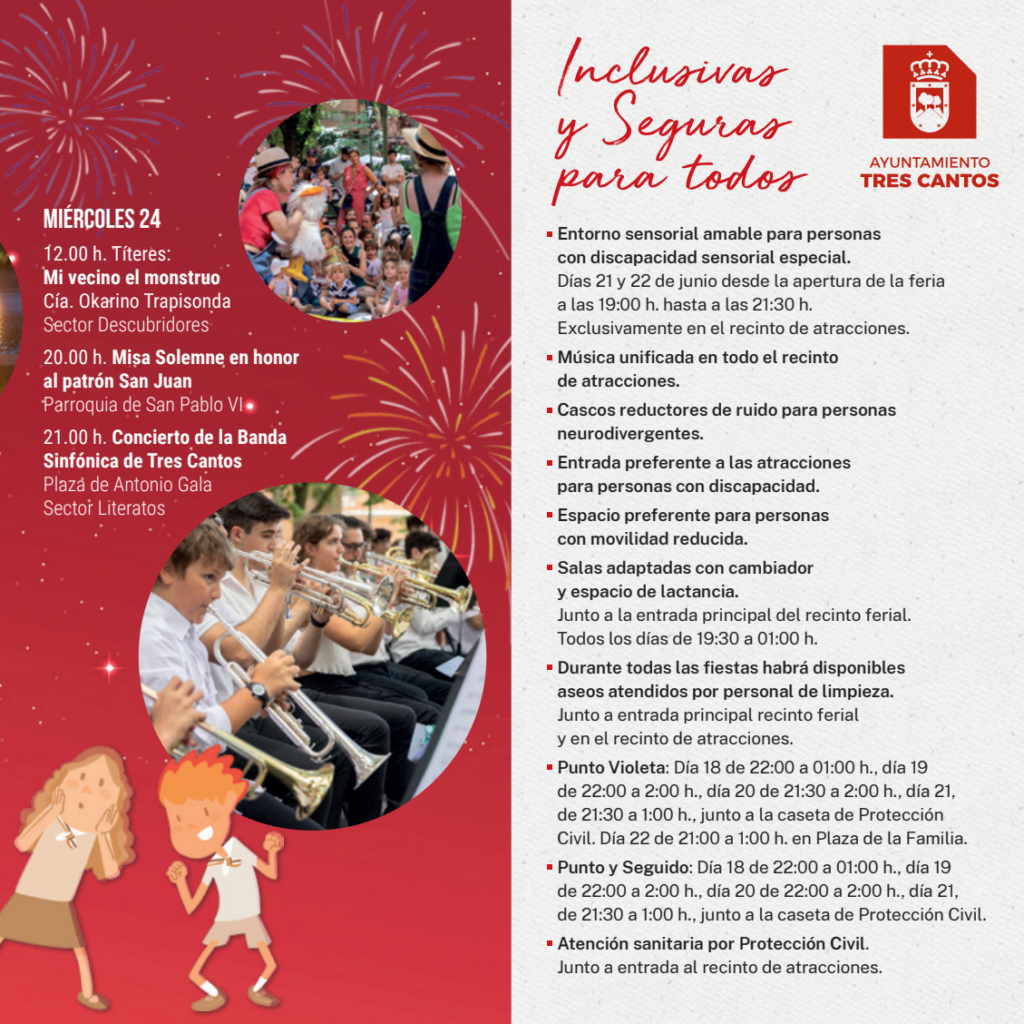Tres Cantos celebra las Fiestas Patronales de San Juan del 18 al 24 de Junio