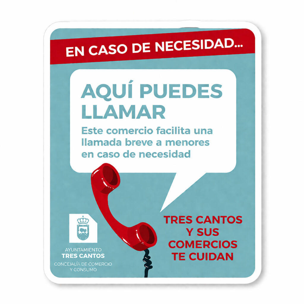 "Tres Cantos y sus comercios te cuidan", una red de apoyo familiar