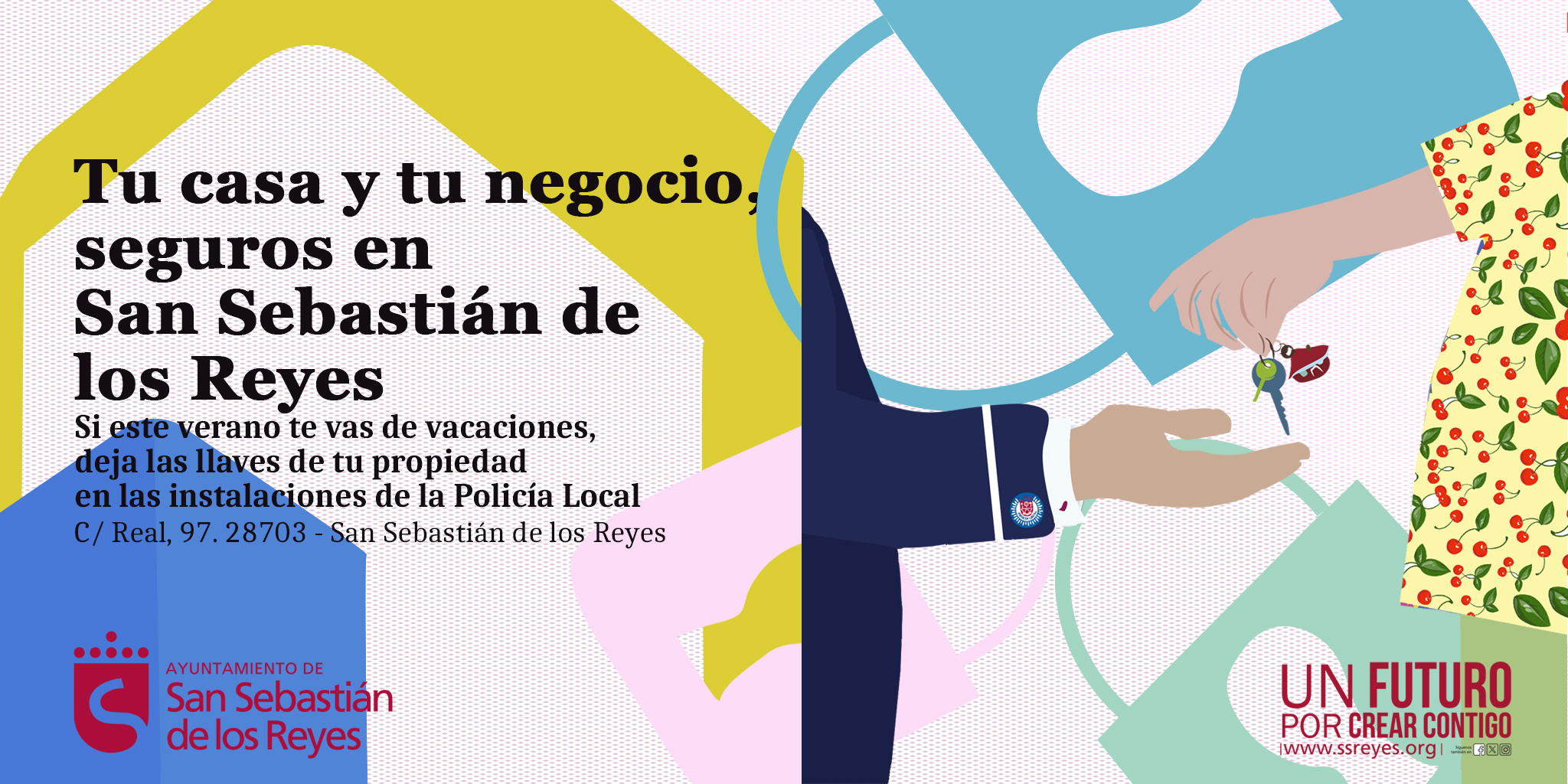 Plan Vacaciones Seguras este verano en San Sebastián de los Reyes