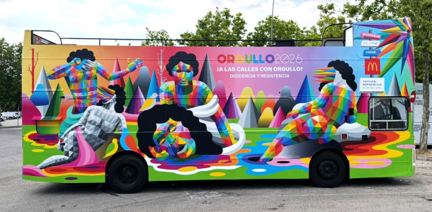 Museo Thyssen vuelve al Orgullo con una carroza diseñada por Okuda