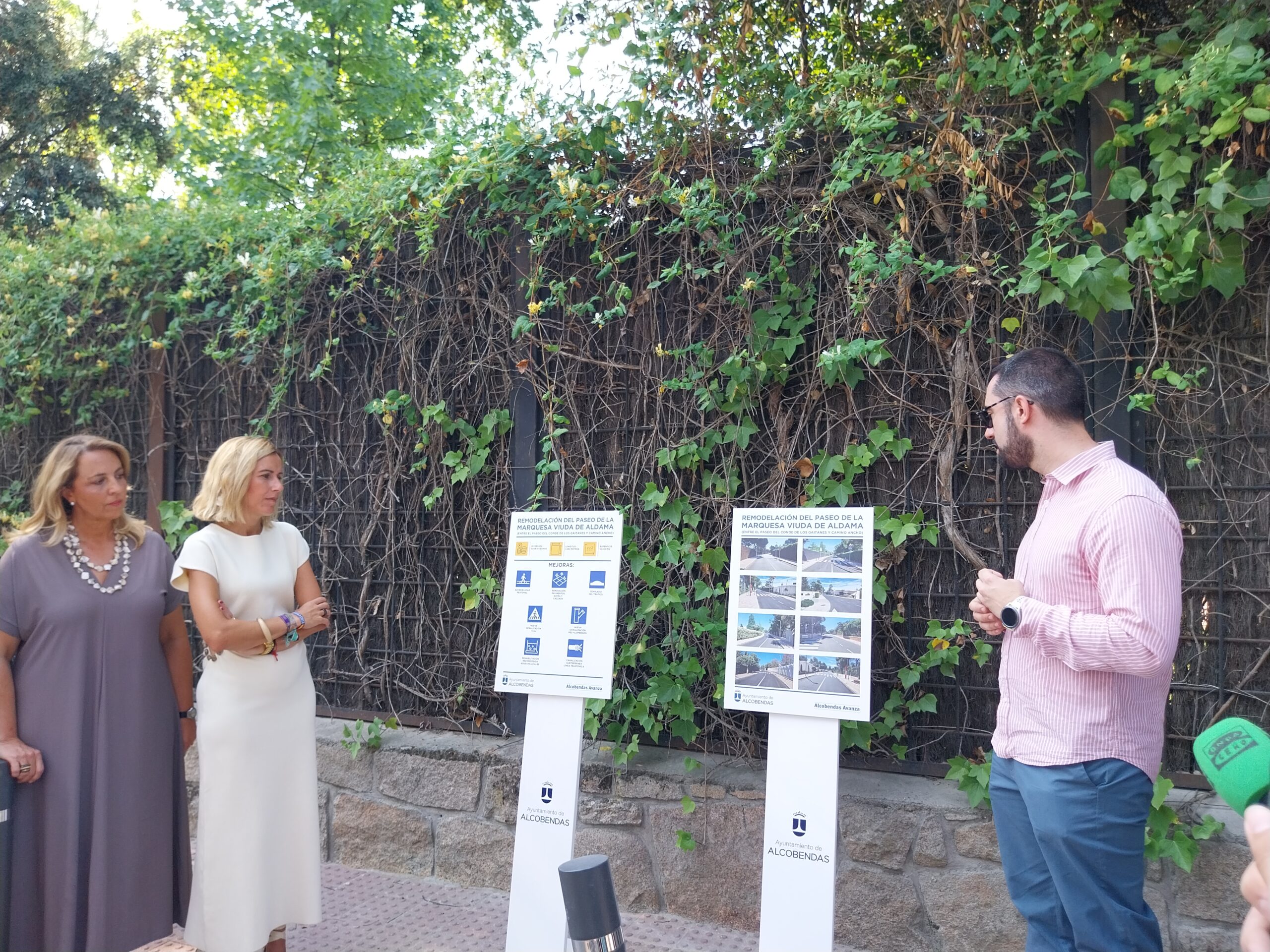 Alcobendas invierte 1,8M€ en varias vías del Paseo Viuda de Aldama