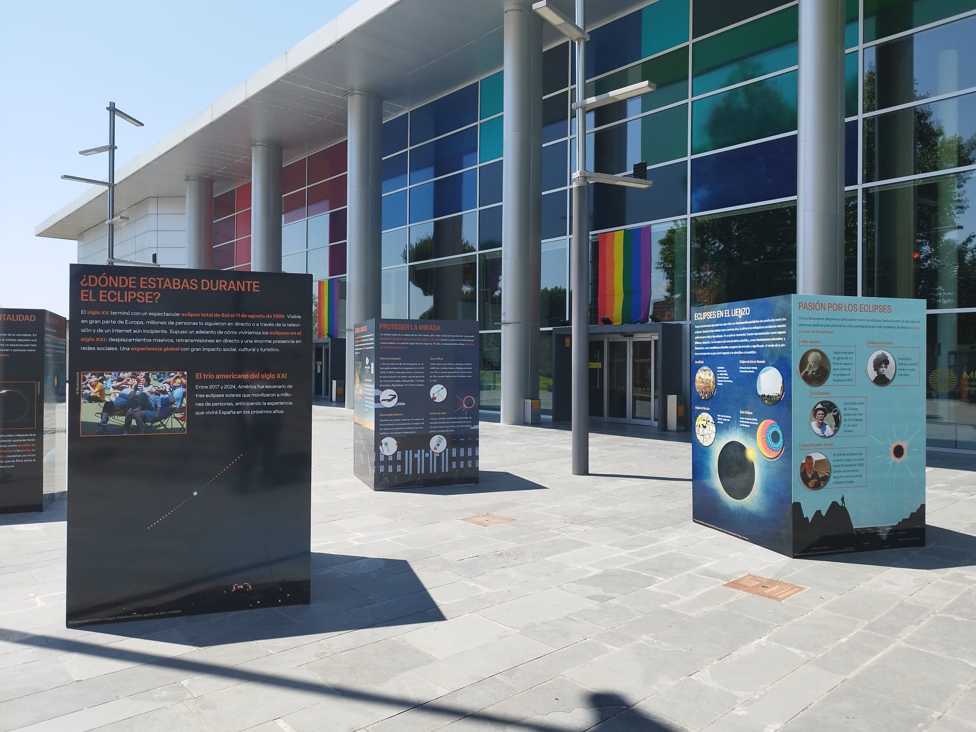 MUNCYT acoge la exposición "El gran trío de eclipses en España 2026-2027-2028"