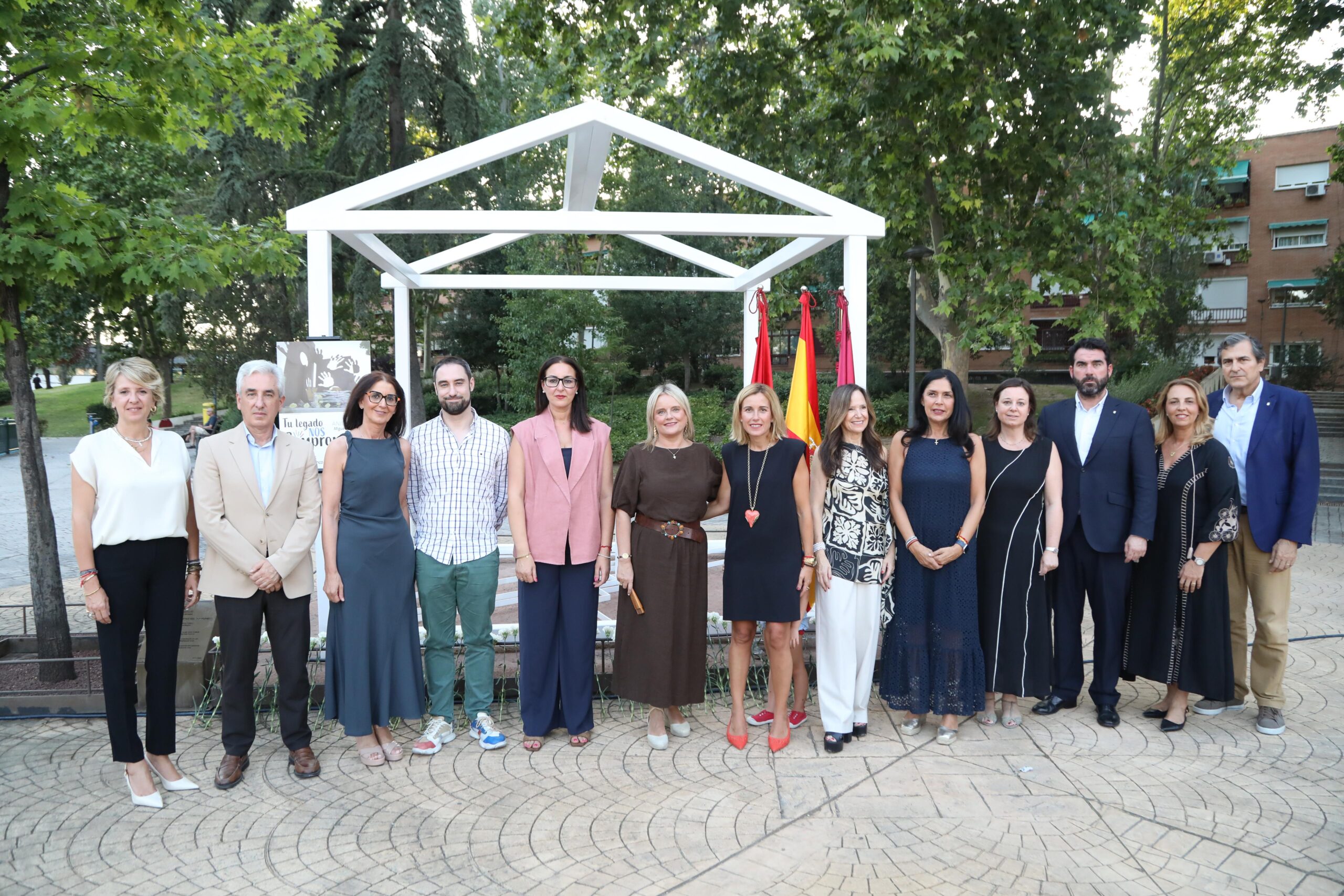 Alcobendas rinde homenaje a Miguel Ángel Blanco asesinado por ETA en 1997