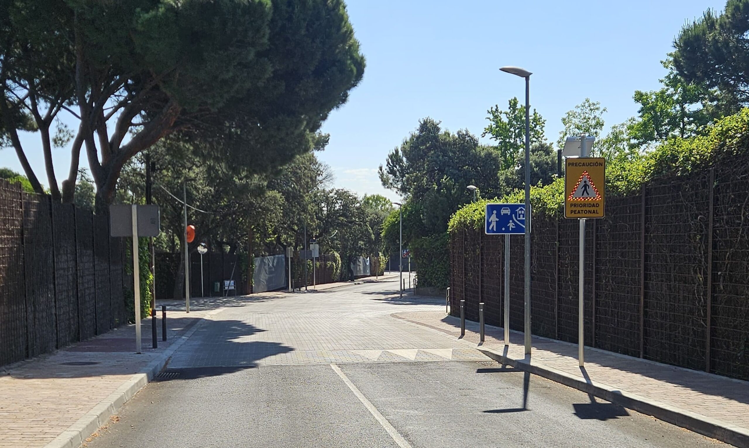 Alcobendas invierte 1,8M€ en varias vías del Paseo Viuda de Aldama