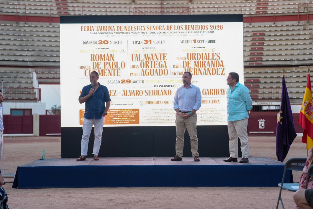 Colmenar Viejo presenta el cartel Feria Taurina de Remedios 2025