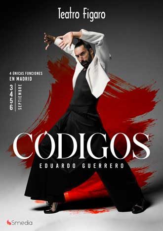 Eduardo Guerrero estrena "Códigos" en el Teatro Fígaro del 3 al 6 septiembre