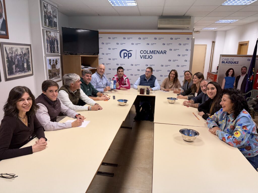 PP Colmenar Viejo presenta Equipo de Campaña para las Elecciones Generales del 29N