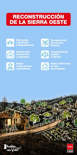 Plan de ayuda incendios oeste comunidad de madrid